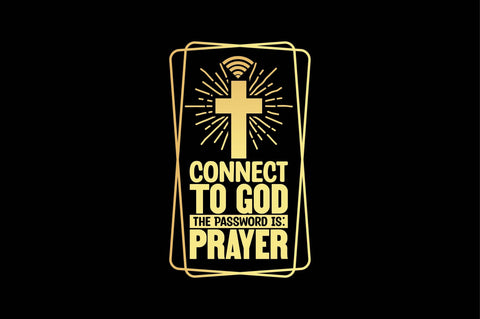 Connect To God The Password Is Prayer SVG SVG shah alam 