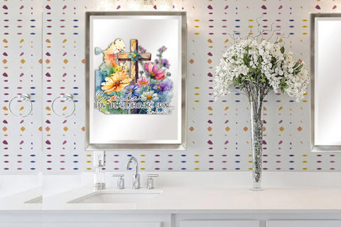 Consider How the Wildflowers Grow Luke 12:27 Shirt, Christianity Flower Shirt, Bible Verse Tshirt, Religious Tee Sublimation Jagonath Roy 