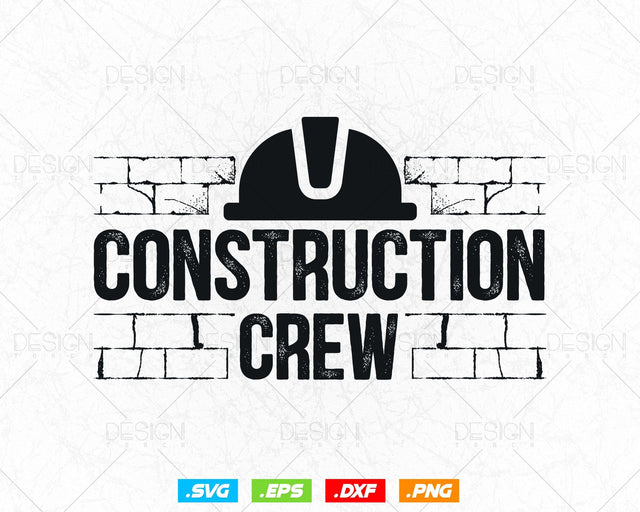 Construction Crew Master Builder Bricklayer Building Blocks Svg Png, Mason life, SVG Files for Cricut Silhouette, Clipart, Instant download SVG DesignDestine 