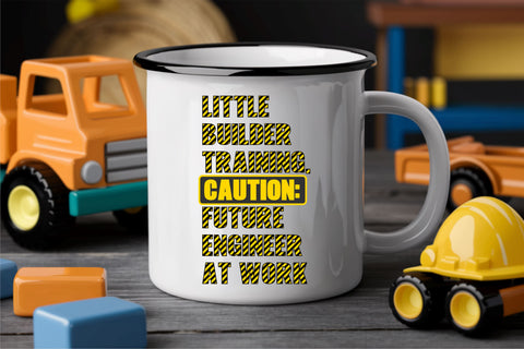 Construction Font SVG | Kids Alphabet | Under Construction Font TonisArtStudio 