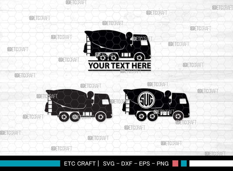 Construction Truck SVG Cut Files, Dump Truck Silhouette, Backhoe Svg, Newton Svg, Truck Svg, Excavator Svg, Crane Svg, Construction Bundle, SVG ETC Craft 