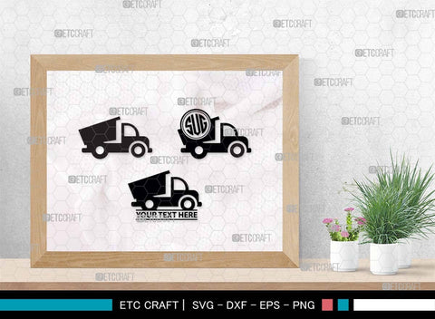 Construction Truck SVG Cut Files, Dump Truck Silhouette, Backhoe Svg, Newton Svg, Truck Svg, Excavator Svg, Crane Svg, Construction Bundle, SVG ETC Craft 