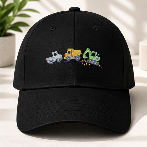 Construction Trucks Machine Embroidery Design – Dump Truck Excavator Digger Embroidery File Embroidery/Applique DESIGNS PatternFeed8 