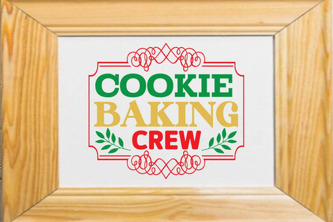 Cookie baking crew SVG Angelina750 