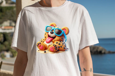 Cookie Bear Sublimation Clipart Bundle Sublimation SVGArt 