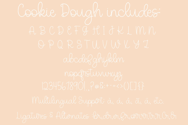 Cookie Dough - So Fontsy