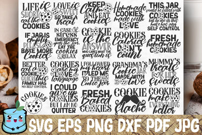 Cookie Jar SVG Bundle SVG MintyMarshmallows 