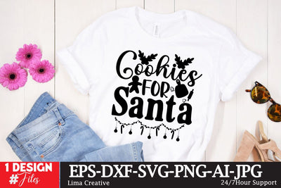 Cookies For Santa SVG Cut File SVG Insomnia Std 