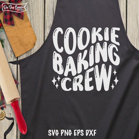 Cooking Baking Crew SVG PNG Retro Wave Christmas SVG SVG On the Beach Boutique 