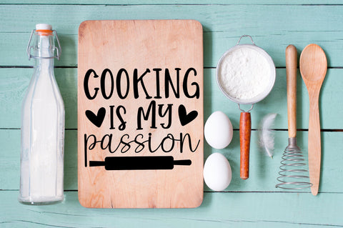 Cooking is my passion SVG design SVG Regulrcrative 