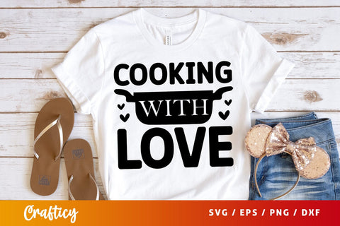 Cooking with love svg Design SVG Designangry 