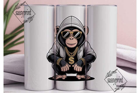 Cool Chimp 20oz Tumbler Wrap Sublimation sassyprint 