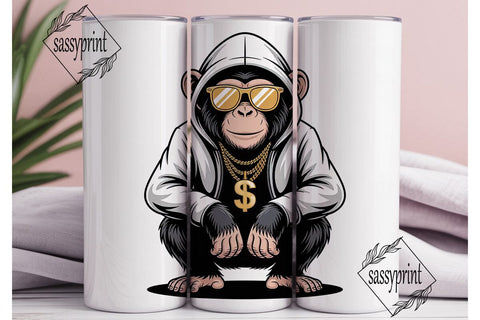 Cool Chimp 20oz Tumbler Wrap Sublimation sassyprint 