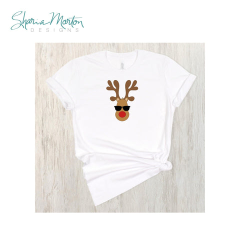 Cool Christmas Reindeer SVG – Holiday Cutting File SVG Sharia Morton Designs 