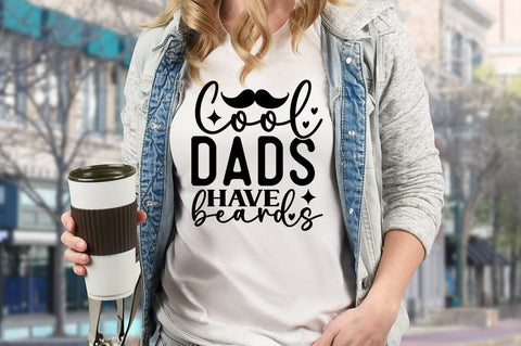 Cool dads have beards SVG Design SVG Designangry 