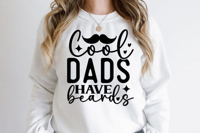 Cool dads have beards SVG Design SVG Designangry 