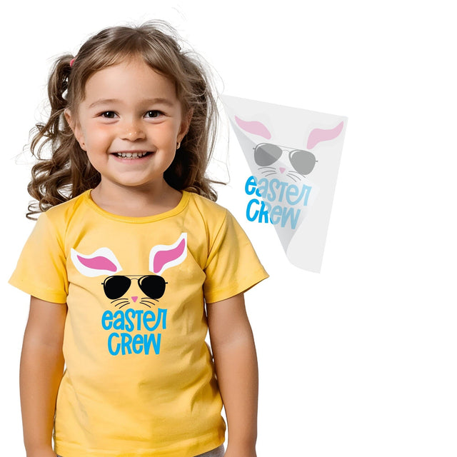 Cool Easter Crew DTF Transfer Physical So Fontsy T-Shirt Iron-On Transfer Shop 4x4