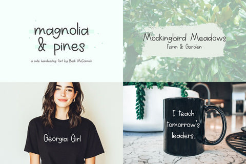 Cool Handwriting Font Mini Bundle Font Beck McCormick 