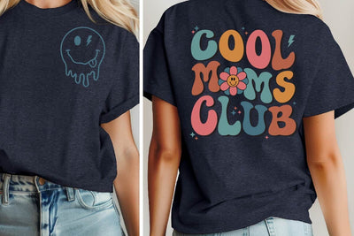 Cool Moms Club SVG, Retro Cool Moms Club SVG, Mom SVG, Baby Shower Gift, Mom Shirt Design SVG What A Gem SVG 