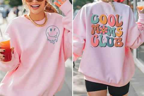 Cool Moms Club SVG, Retro Cool Moms Club SVG, Mom SVG, Baby Shower Gift, Mom Shirt Design SVG What A Gem SVG 