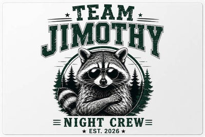 Cool Raccoon PNG Team Jimothy Night Crew Design SVG BillahCrafts 