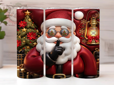 Cool Santa Sunglasses 20oz Tumbler, Cool Santa Shades, Santa Sunglasses, Cool Santa PNG, Santa Shades PNG, Christmas Santa, Santa Tumbler, 20oz Tumbler Wrap Sublimation Lara' s Designs 