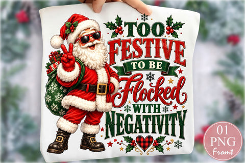 Cool Santa Sunglasses Sublimation PNG Sublimation nirmal108roy 