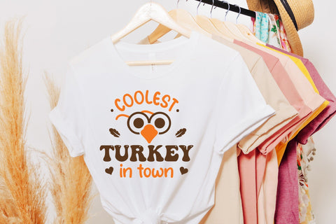 Coolest Turkey in Town SVG SVG CraftLabSVG 