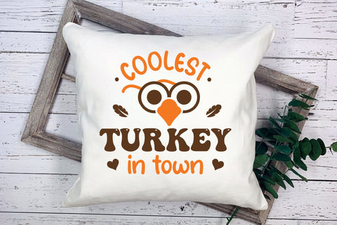 Coolest Turkey in Town SVG SVG CraftLabSVG 