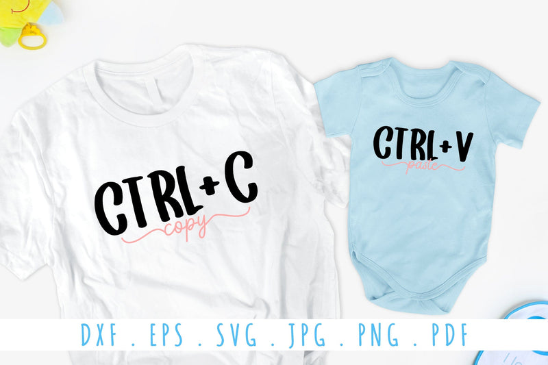 Copy Paste SVG | Matching T-Shirt Design for Mama and Me SVG dapiyupi store 