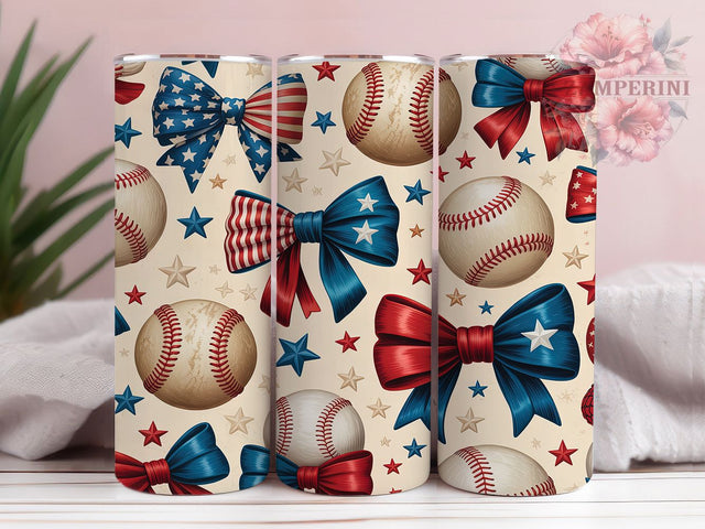 Coquette Baseball 20oz Tumbler, Baseball Tumbler Wrap, Sports Tumbler Design, 20oz Skinny Tumbler, Feminine Baseball Tumbler, Cute Baseball Tumbler, Coquette Sports Tumbler Sublimation Li Zamperini 