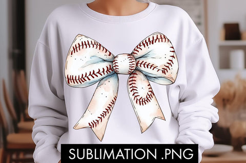 Coquette Baseball Bow PNG Sublimation Sublimation Freeling Design House 