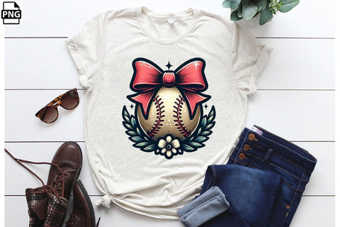 Coquette Baseball PNG Printable File SVG Creativedesigntee 