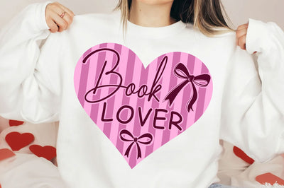 Coquette Book Lover SVG, Bookish SVG PNG SVG SVG Studio 