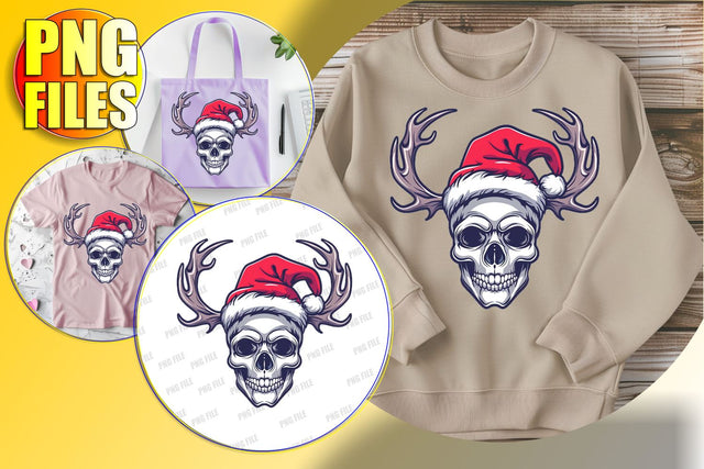 Coquette Bow Halloween Skull Design - Sublimation Clipart Sublimation afrosvg 