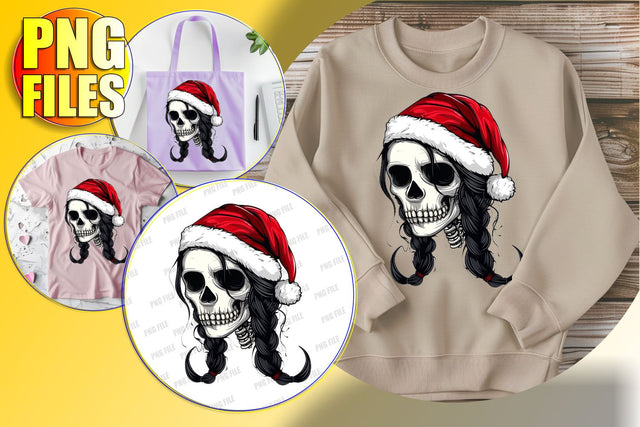 Coquette Bow Skull for Sublimation - Halloween Fall PNG Sublimation afrosvg 