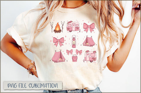 Coquette Camping PNG Sublimation Shetara Begum 