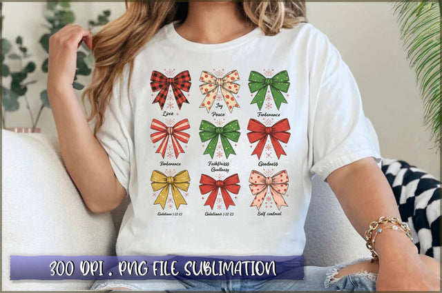 Coquette Christian Christmas PNG Sublimation Shetara Begum 