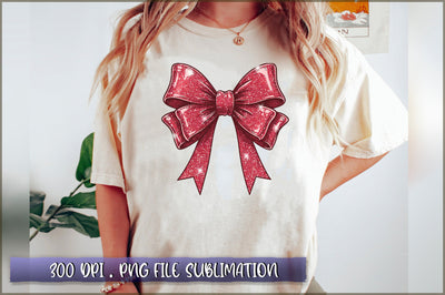 Coquette Christmas Bow Sublimation Sublimation Shetara Begum 