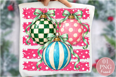 Coquette Christmas Ornaments PNG Sublimation nirmal108roy 