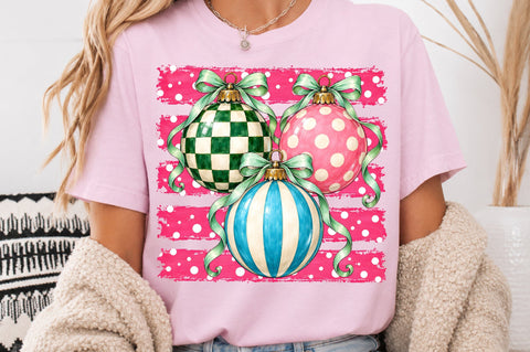 Coquette Christmas Ornaments PNG Sublimation nirmal108roy 