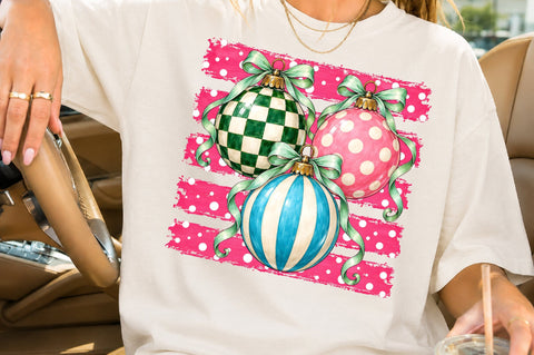 Coquette Christmas Ornaments PNG Sublimation nirmal108roy 