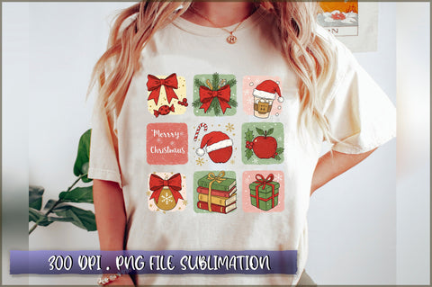 Coquette Christmas Teacher Sublimation Sublimation Shetara Begum 