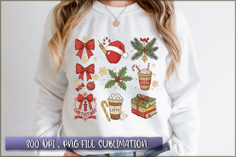 Coquette Christmas Teacher Sublimation Sublimation Shetara Begum 