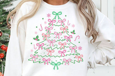 Coquette Christmas Tree SVG, Holiday SVG PNG SVG SVG Studio 