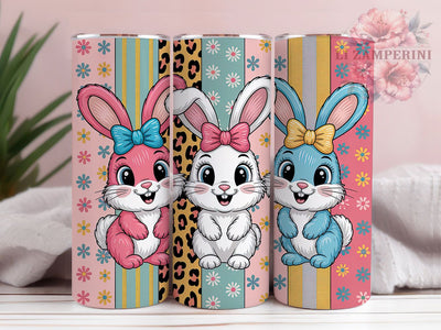 Coquette Cute Easter Bunny Tumbler, Cute Easter Tumbler, Stylish Bunny Wrap, Spring Bunny Wrap, Festive Easter Wrap, Sublimation Design, Trendy Gift Idea Sublimation Li Zamperini 