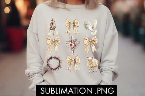 Coquette Easter PNG Sublimation Sublimation Freeling Design House 