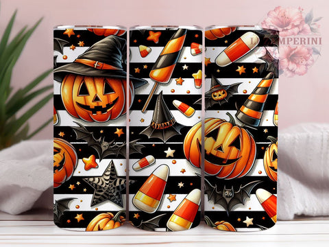 Coquette Halloween 20oz Tumbler Wrap PNG, Spooky Season Tumbler Png, Straight & Tapered Tumbler Wrap, Instant Digital Download Sublimation Li Zamperini 