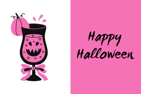 Coquette Halloween Cocktails PNG Clipart Sublimation Rin Green 