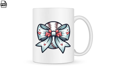 Coquette Love Softball PNG Printable File Sublimation Creativedesigntee 